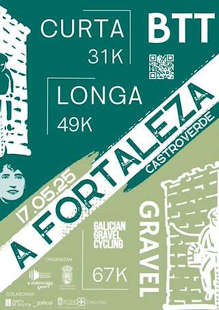 Fechas, información, programa, cartel, imágenes, mapa y ubicación de Ruta BTT a Fortaleza   en  Castroverde