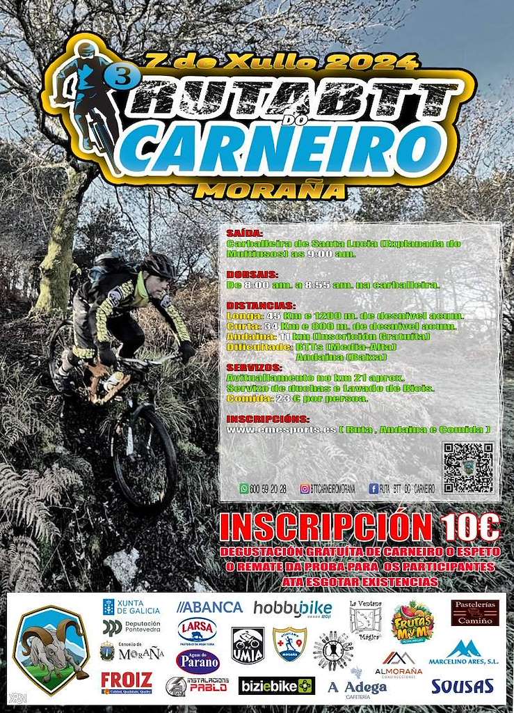 III Ruta BTT do Carneiro en Moraña