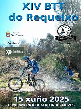 Fechas, información, programa, cartel, imágenes, mapa y ubicación de XIV Ruta BTT do Requesón  en  As Neves