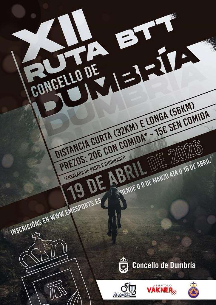 XII Ruta BTT en Dumbría