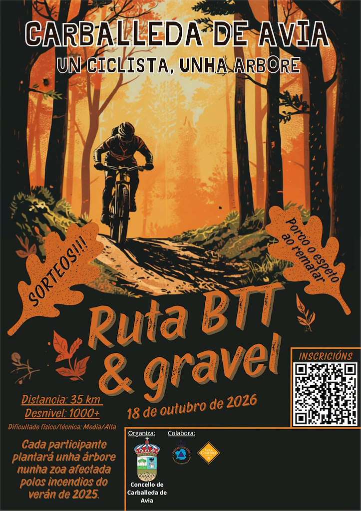 Ruta BTT & Gravel (2026) en Carballeda de Avia