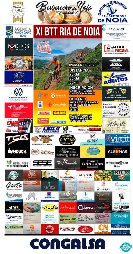 XI Ruta BTT Ría de Noia