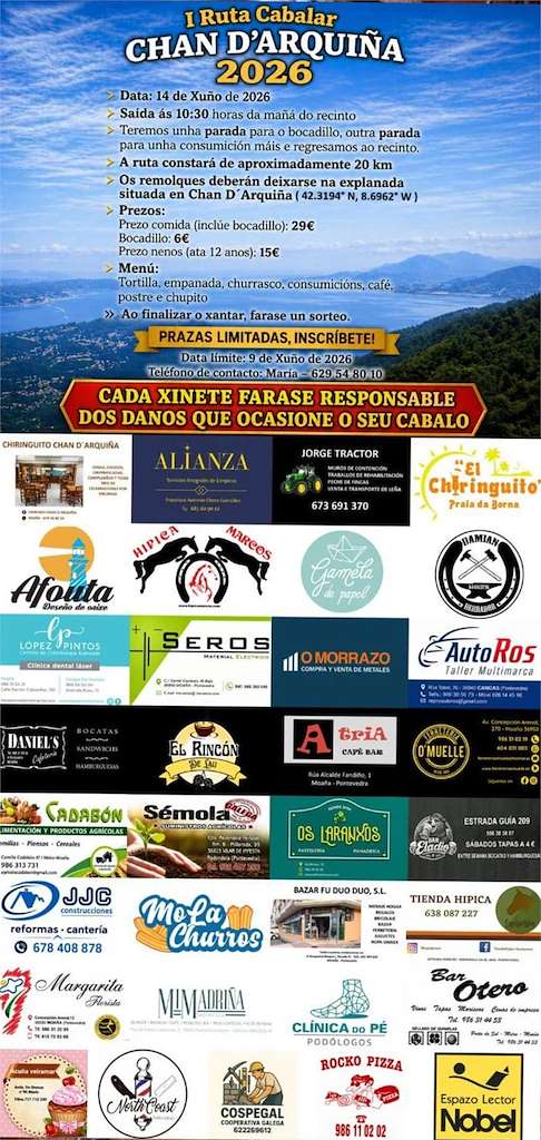 I Ruta Cabalar Chan D´Arquiña en Moaña