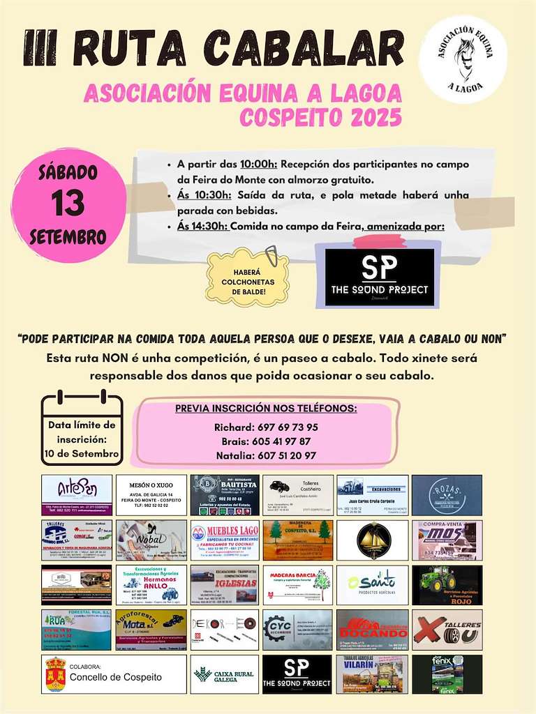 III Ruta Cabalar en Cospeito