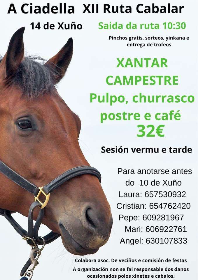 XII Ruta Cabalar de A Ciadella  (2025) en Sobrado
