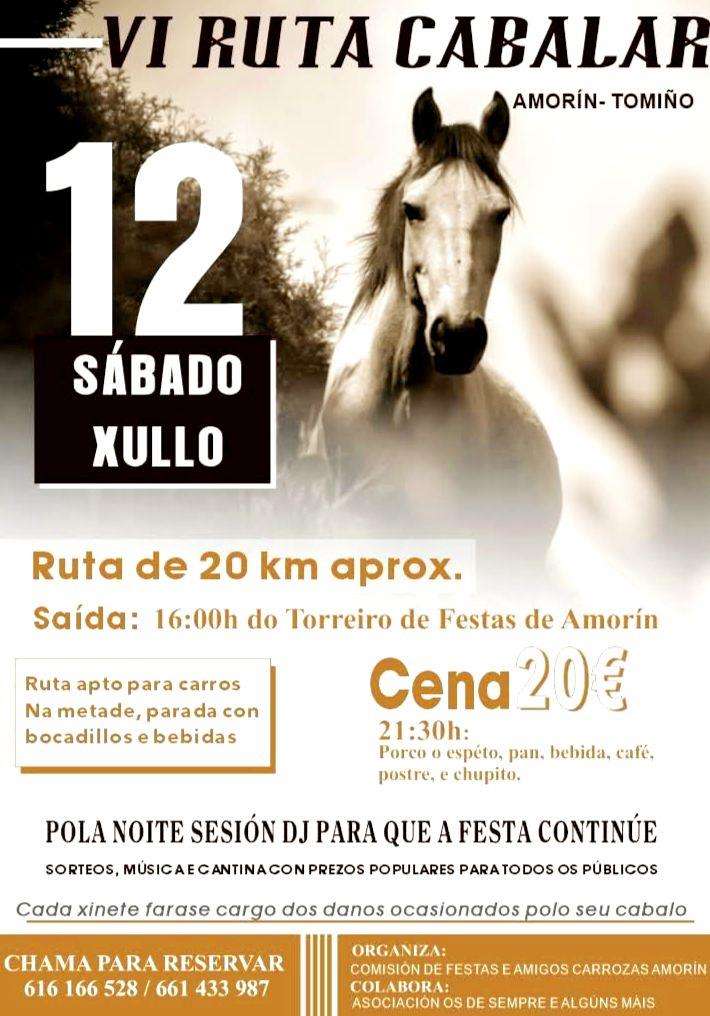 VI Ruta Cabalar de Amorín (2025) en Tomiño