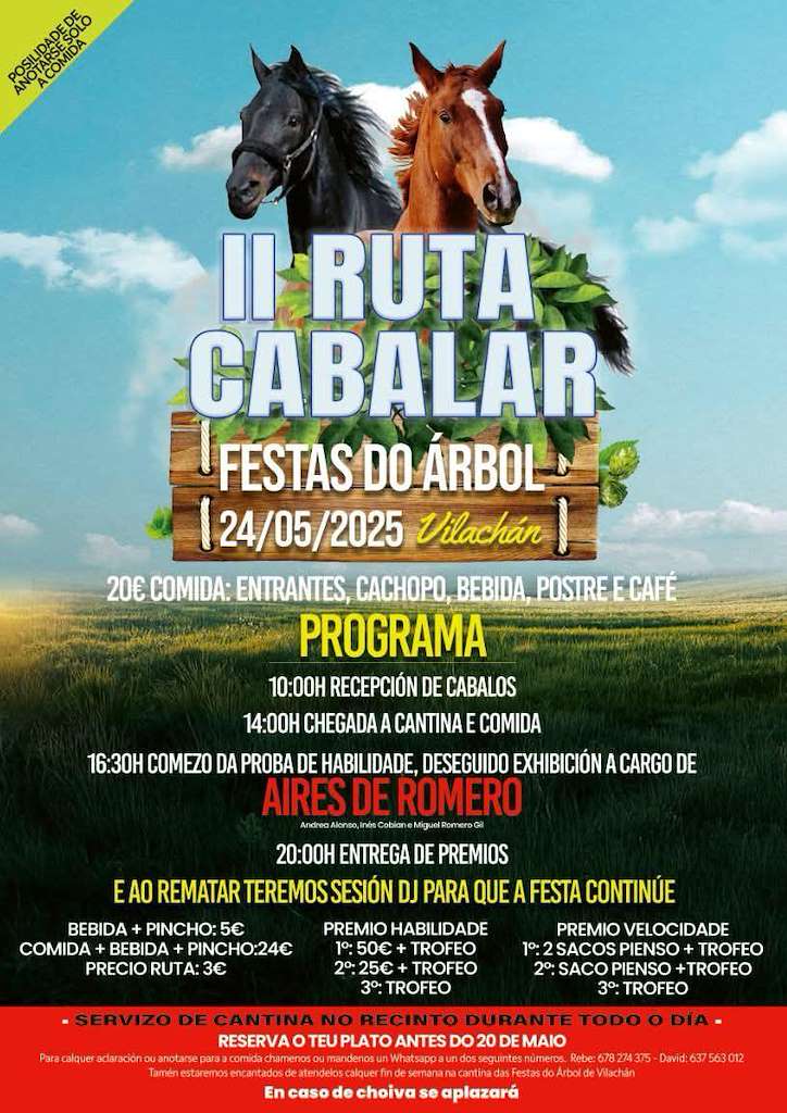II Ruta Cabalar de Vilachán (2025) en Tomiño