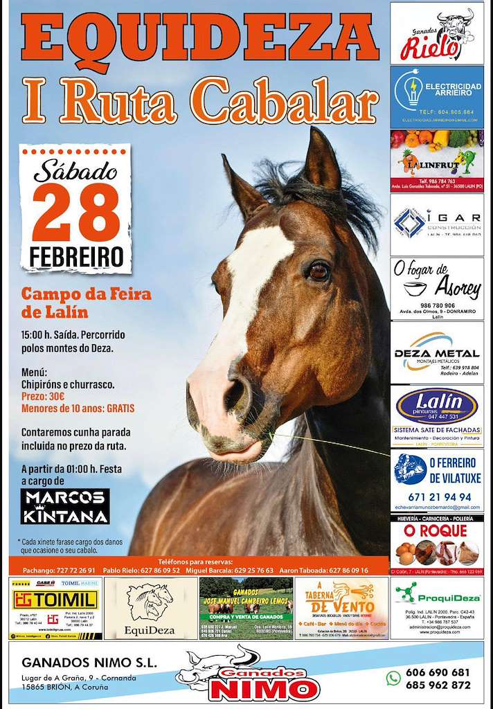 I Ruta Cabalar Equideza  en Lalín