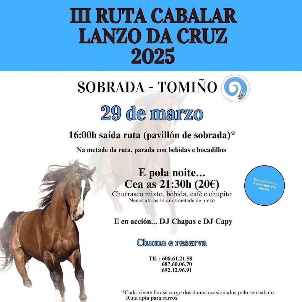 III Ruta Cabalar Lanzo da Cruz en Tomiño