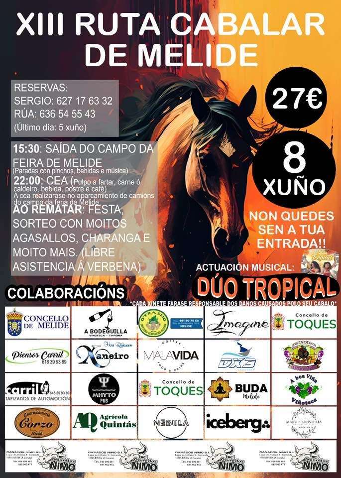 XIII Ruta Cabalar en Melide