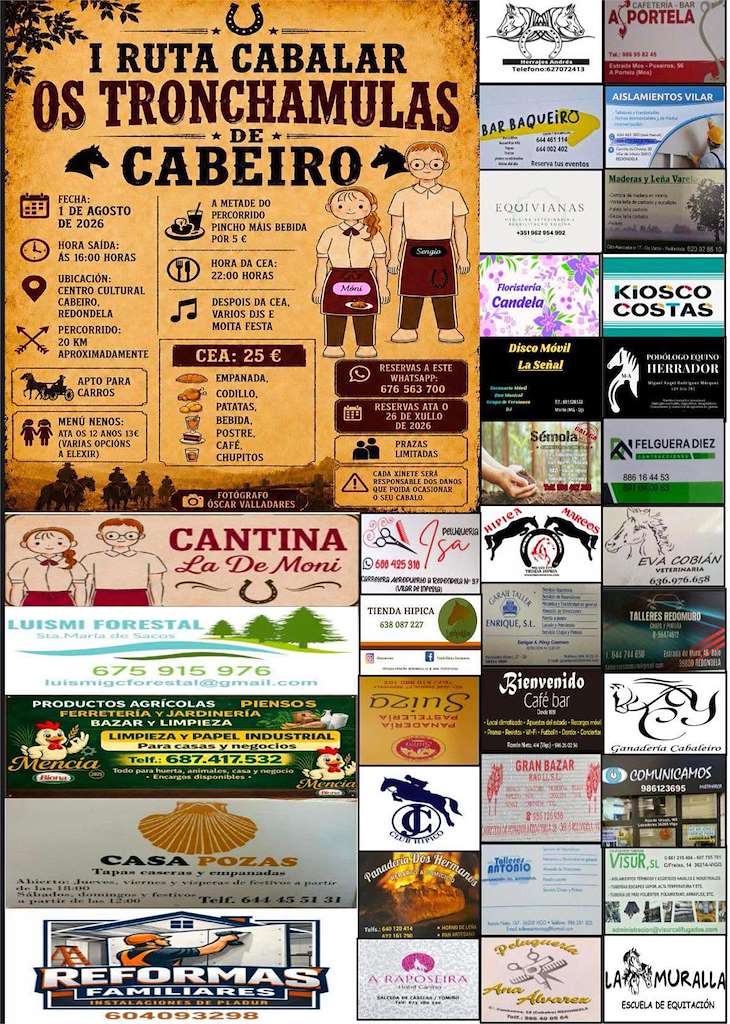 I Ruta Cabalar Os Tronchamulas de Cabeiro (2026) en Redondela
