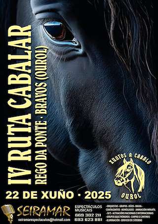 Fechas, información, programa, cartel, imágenes, mapa y ubicación de IV Ruta Cabalar  en  Ourol