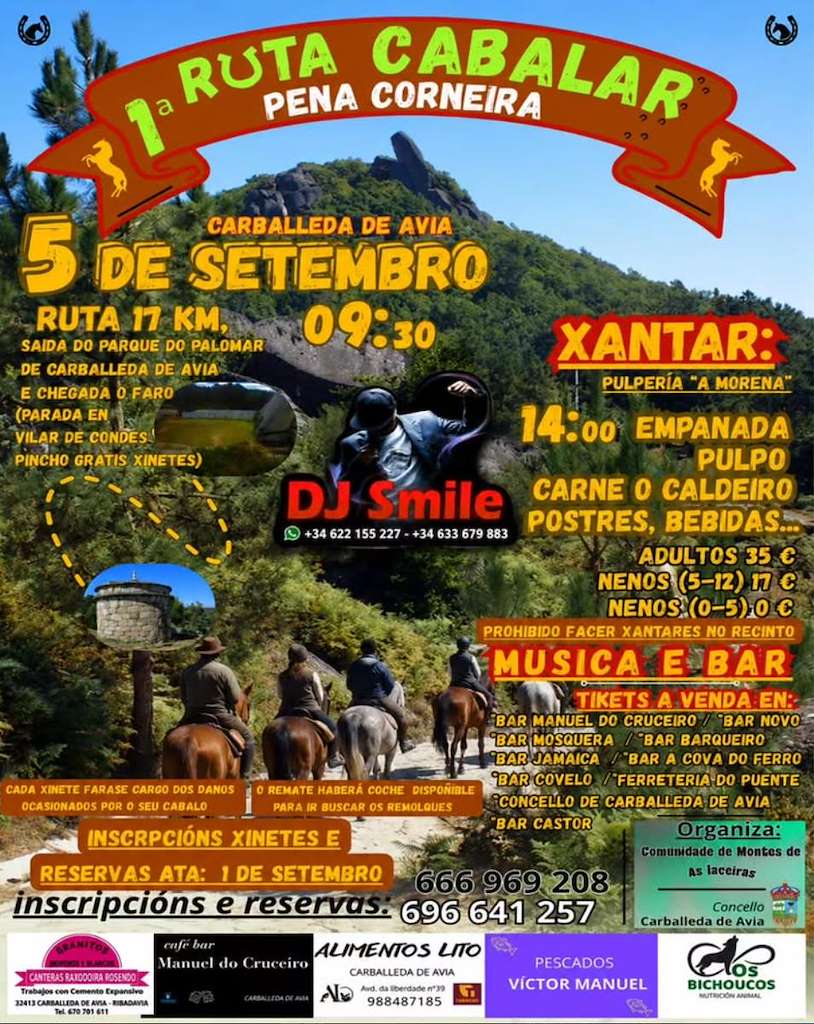 I Ruta Cabalar Pena Corneira (2026) en Carballeda de Avia