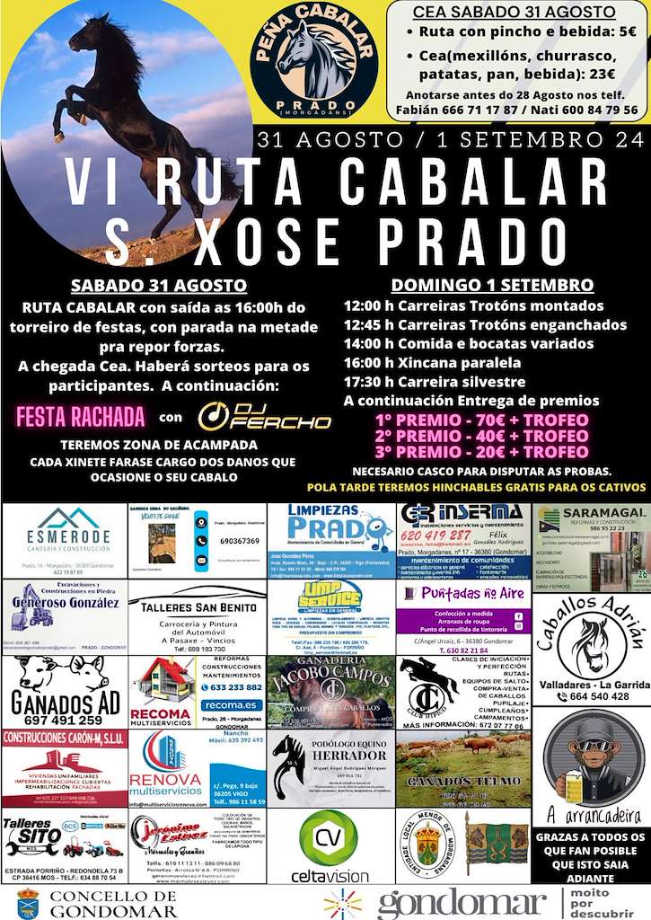 VI Ruta Cabalar S. Xose Prado en Gondomar