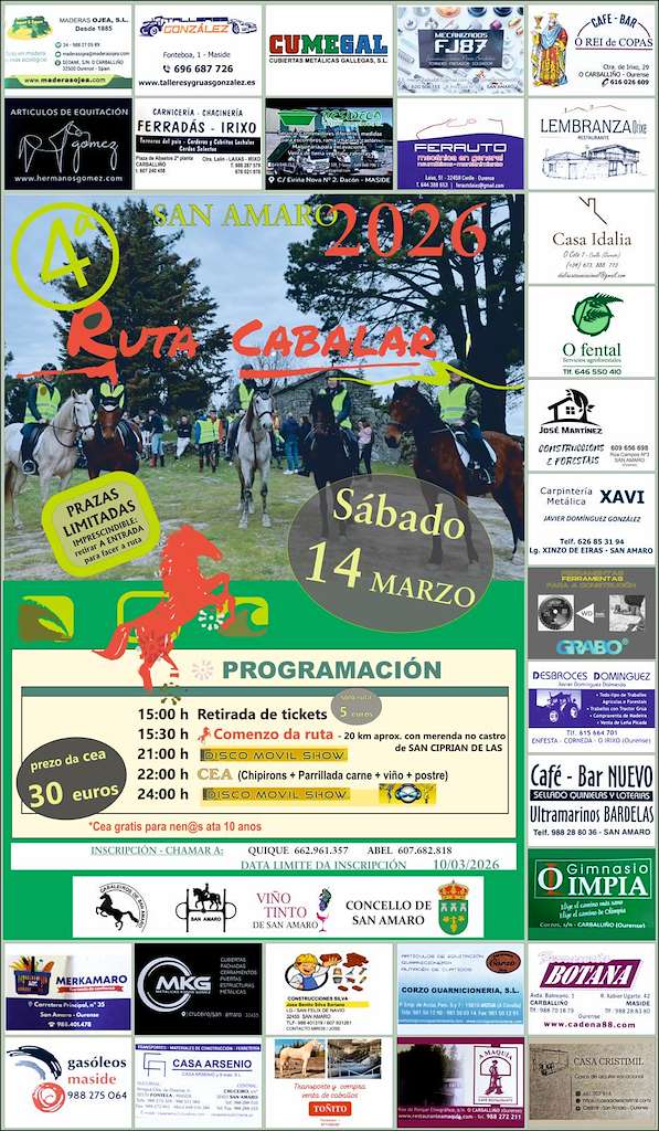 IV Ruta Cabalar en San Amaro