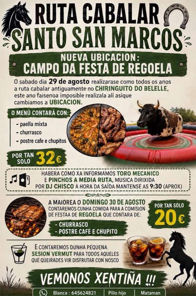 IV Ruta Cabalar Santo San Marcos (2026) en Cabanas