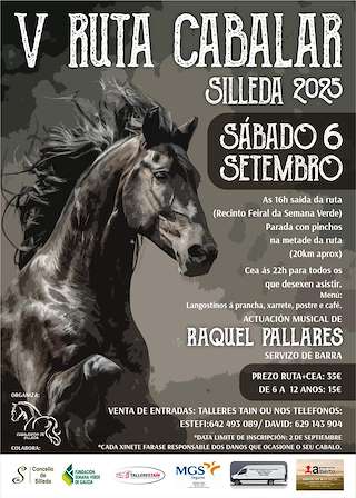 Fechas, información, programa, cartel, imágenes, mapa y ubicación de V Ruta Cabalar  en  Silleda