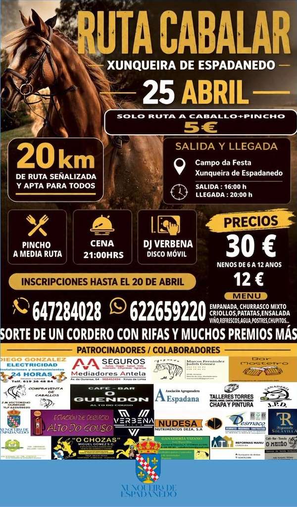 Ruta Cabalar en Xunqueira de Espadanedo