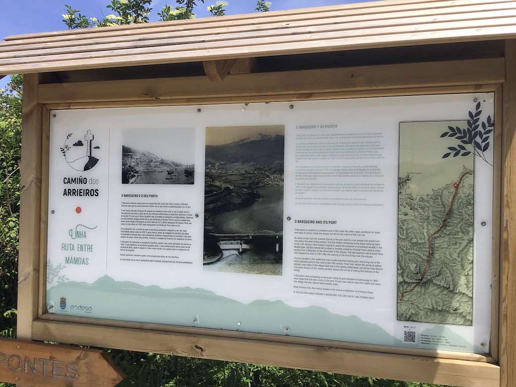 Ruta Camiño Dos Arrieiros en Mañón