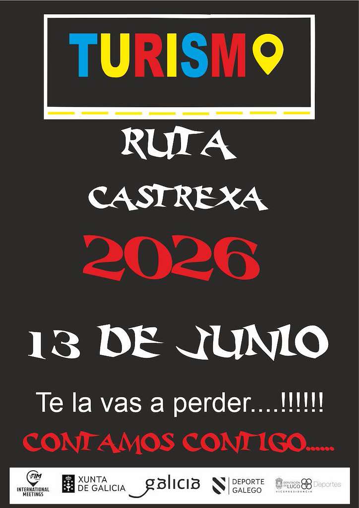 Ruta Castrexa - Mototurismo Touring Challenge (2026) en Lugo