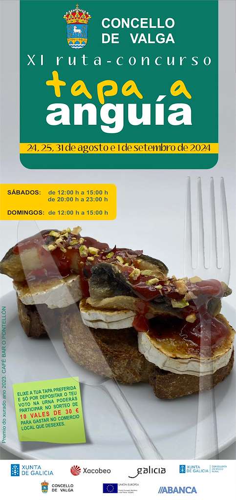 XI Ruta - Concurso Tapa a Anguía en Valga