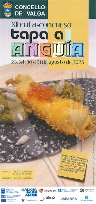 Fechas, información, programa, cartel, imágenes, mapa y ubicación de XII Ruta - Concurso Tapa a Anguía  en  Valga