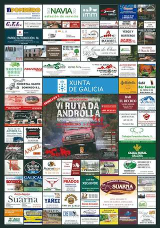 Fechas, información, programa, cartel, imágenes, mapa y ubicación de VI Ruta da Androlla  en  Navia de Suarna
