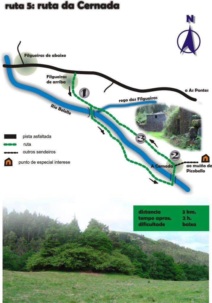 Ruta da Cernada en A Capela