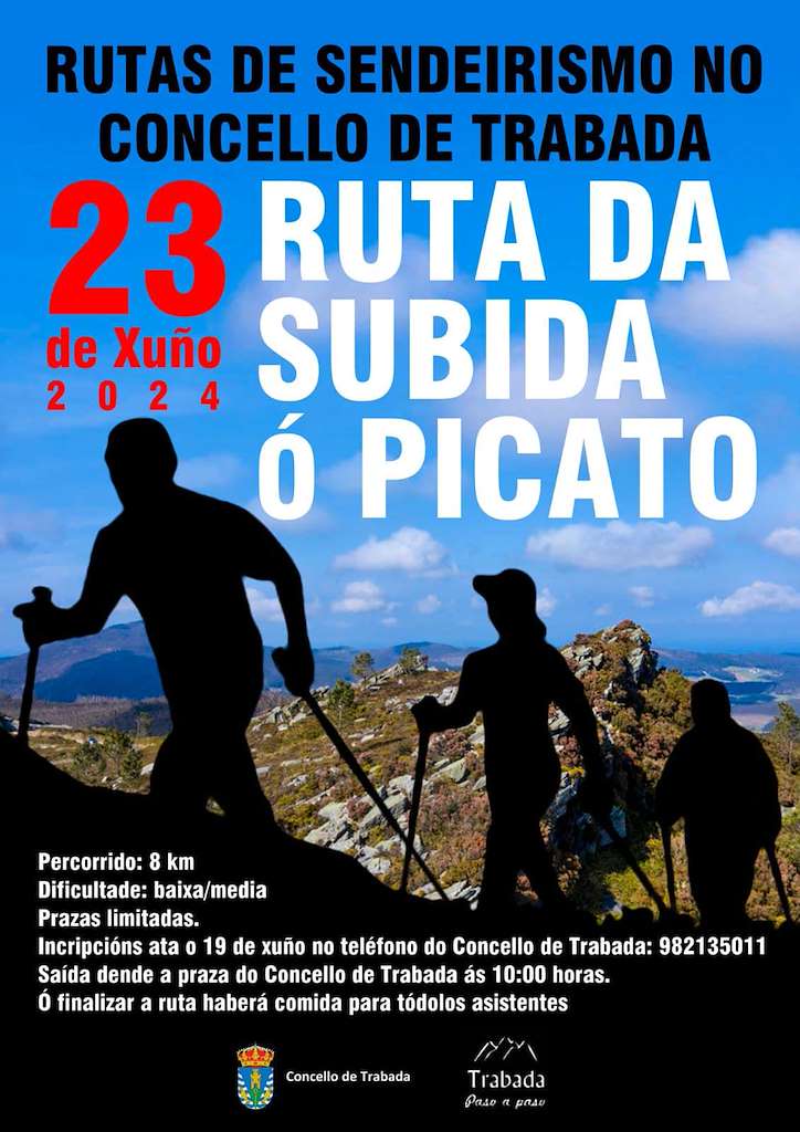 Ruta da Subida ó Picato  en Trabada