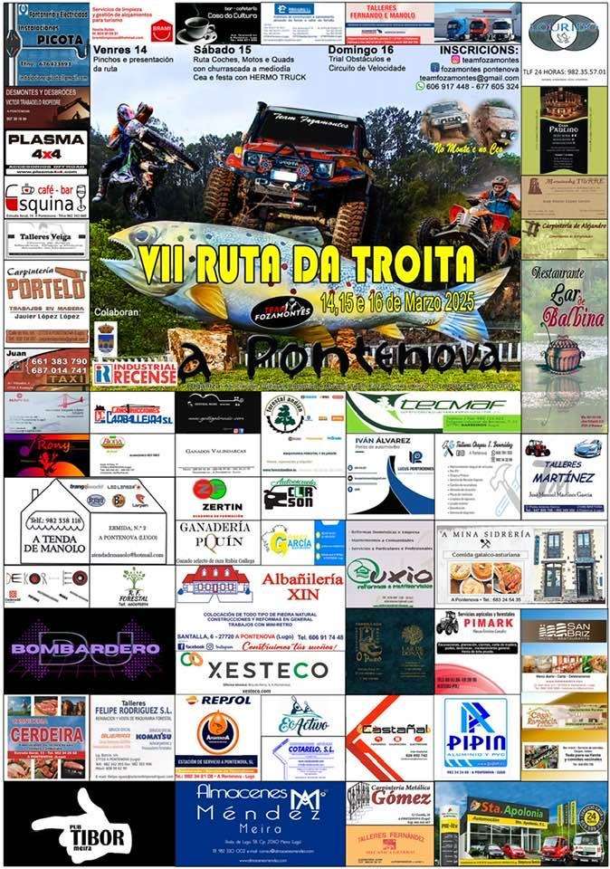 VII Ruta da Troita en A Pontenova