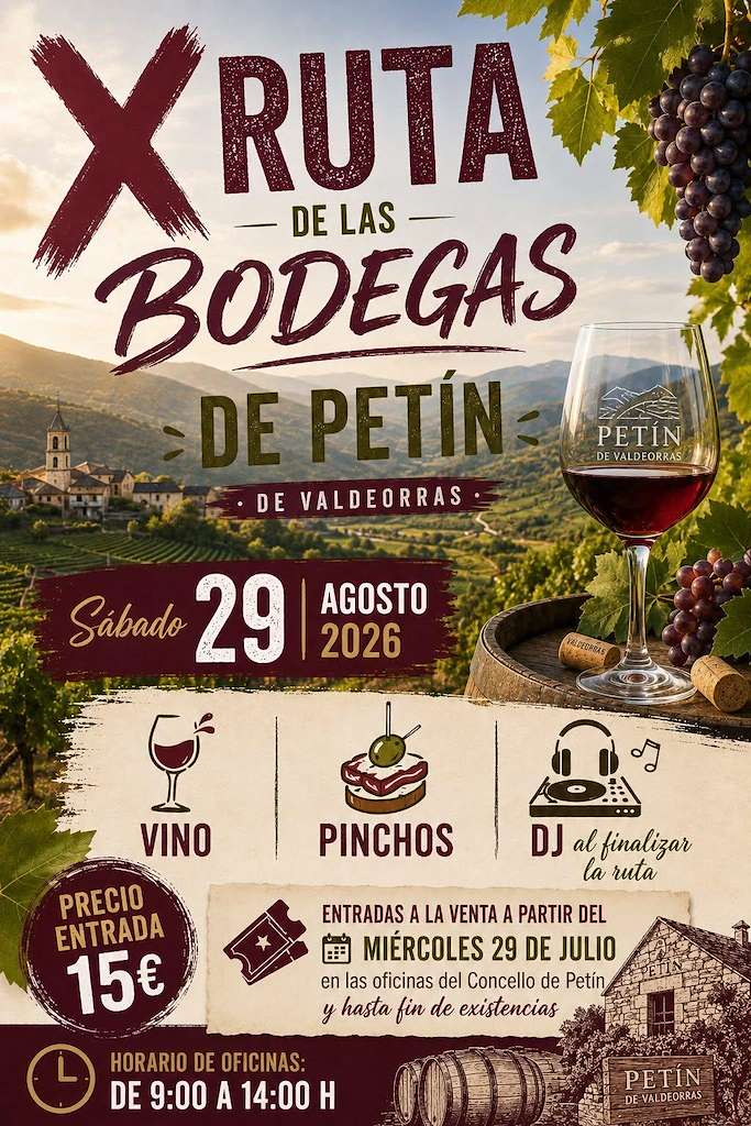 X Ruta das Bodegas (2026) en Petín