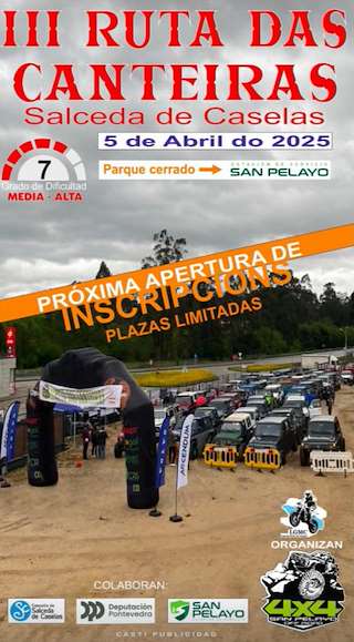 Fechas, información, programa, cartel, imágenes, mapa y ubicación de III Ruta das Canteiras  en  Salceda de Caselas