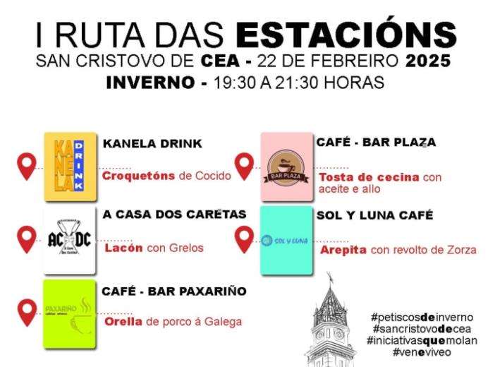 I Ruta das Estacións en San Cristovo de Cea