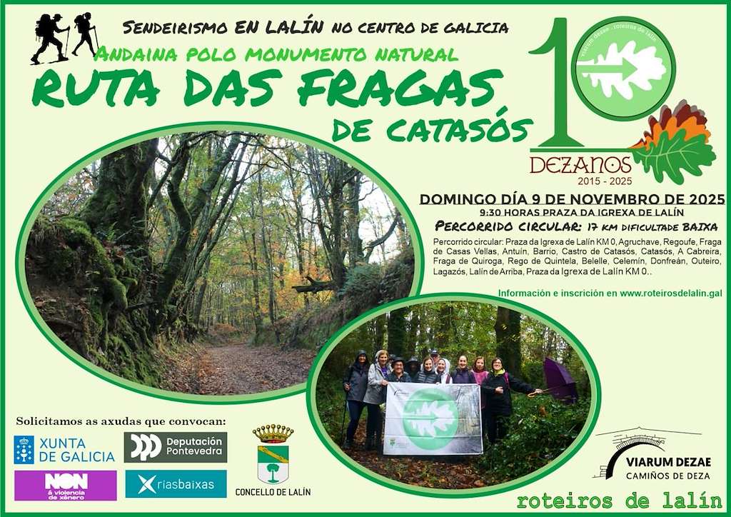 Ruta das Fragas de Catasós (2025) en Lalín