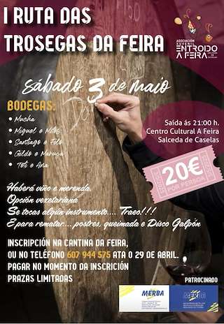 Fechas, información, programa, cartel, imágenes, mapa y ubicación de I Ruta das Trosegas da Feira   en  Salceda de Caselas
