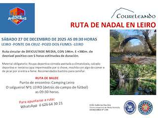 Fechas, información, programa, cartel, imágenes, mapa y ubicación de Ruta de Navidad (2025)  en  Leiro