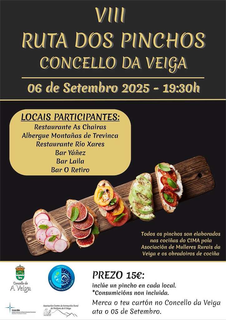 VIII Ruta de Pinchos en A Veiga