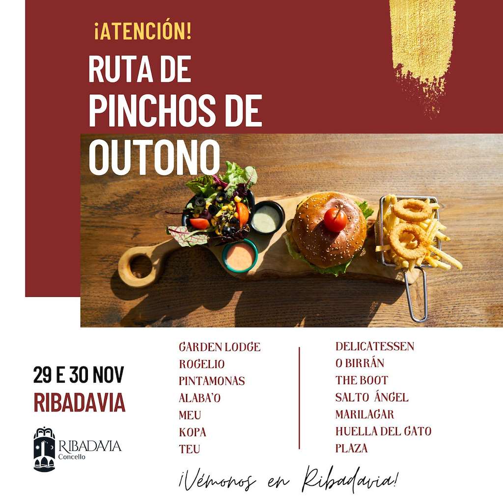 Ruta de Pinchos de Outono en Ribadavia