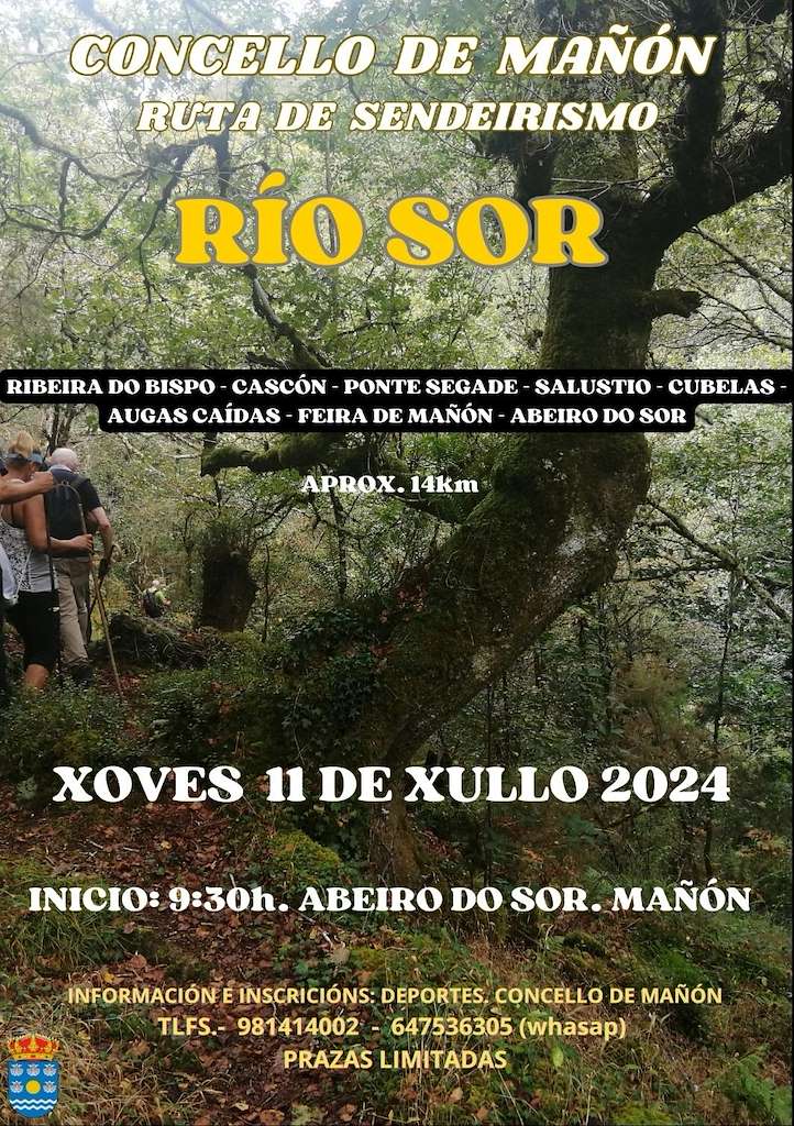Ruta de Sendeirismo Río Sor en Mañón