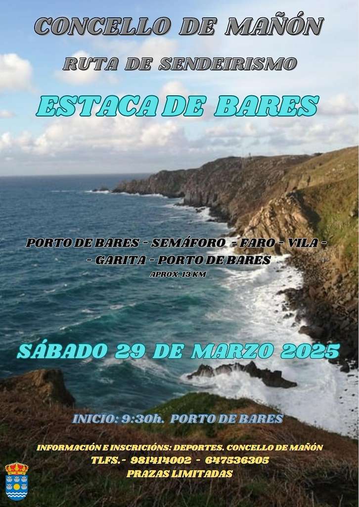 Ruta de Senderismo Estaca de Bares en Mañón