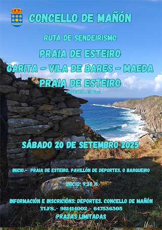 Fechas, información, programa, cartel, imágenes, mapa y ubicación de Ruta de Senderismo   en  Mañón