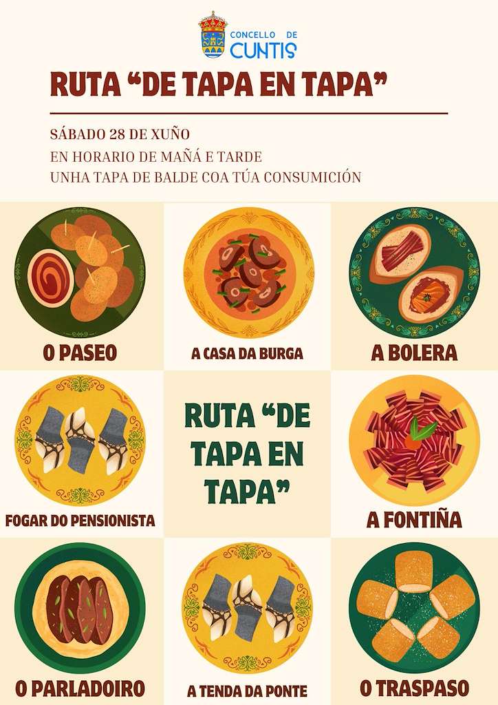 Ruta de Tapa en Tapa en Cuntis