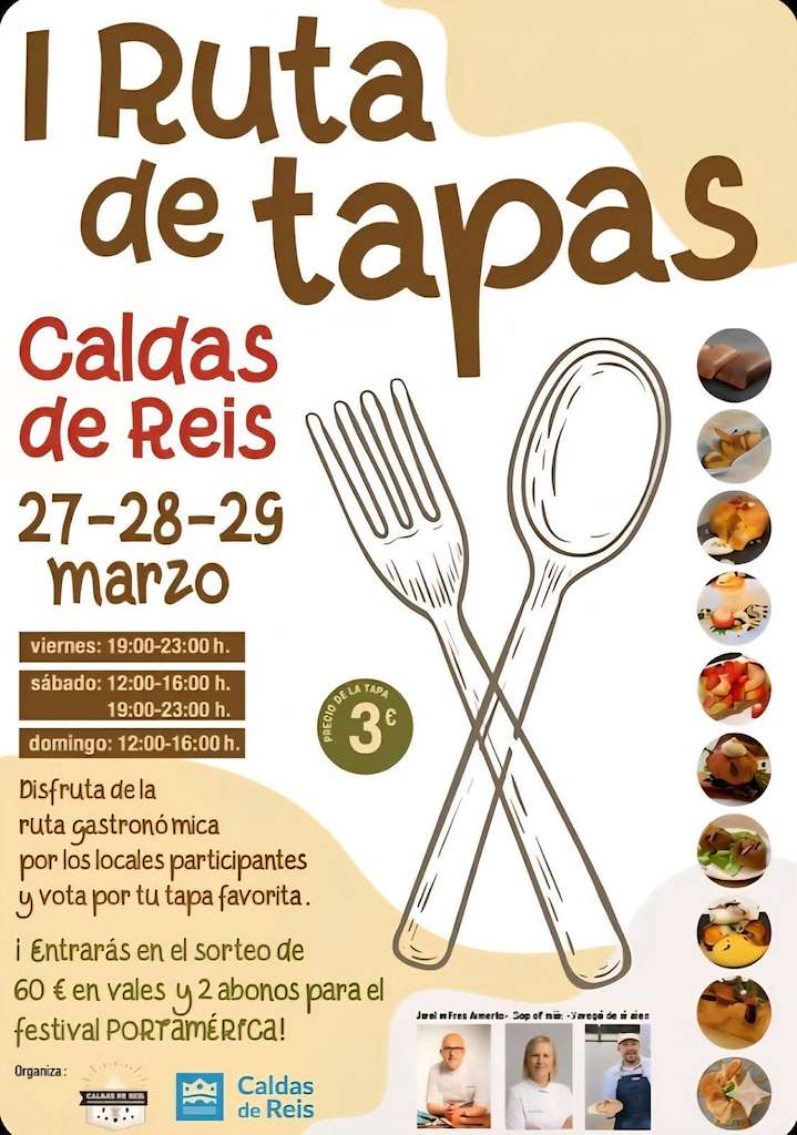 I Ruta de Tapas en Caldas de Reis