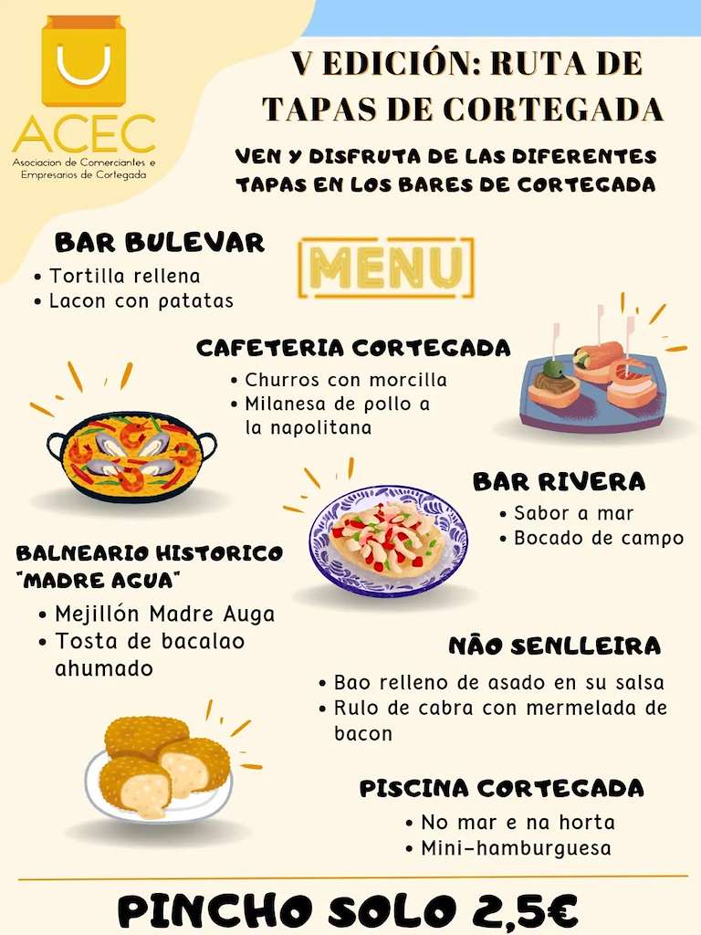 V Ruta de Tapas  (2025) en Cortegada
