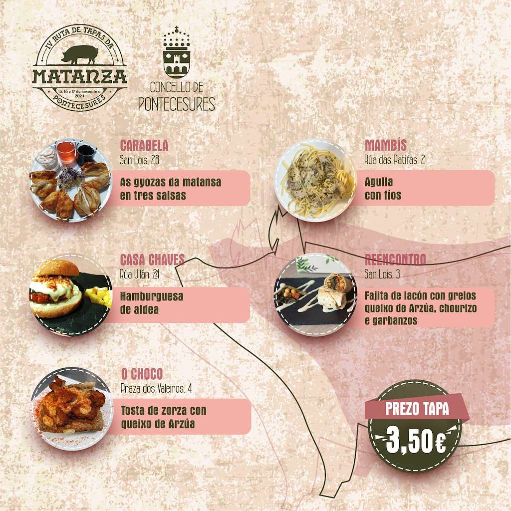 IV Ruta de Tapas da Matanza  en Pontecesures