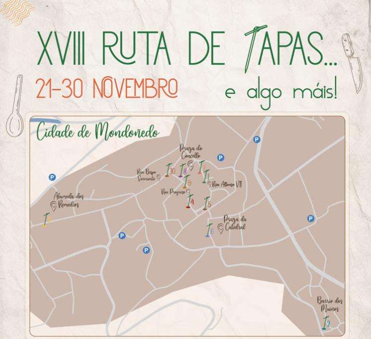 XVIII Ruta de Tapas (2025) en Mondoñedo