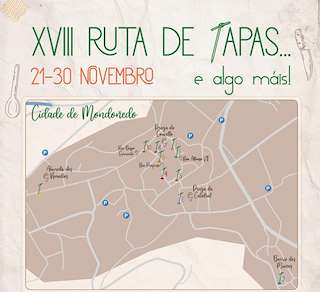 Fechas, información, programa, cartel, imágenes, mapa y ubicación de XVIII Ruta de Tapas (2025) en Mondoñedo