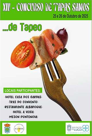 Fechas, información, programa, cartel, imágenes, mapa y ubicación de XIV Ruta de Tapas  en  Samos