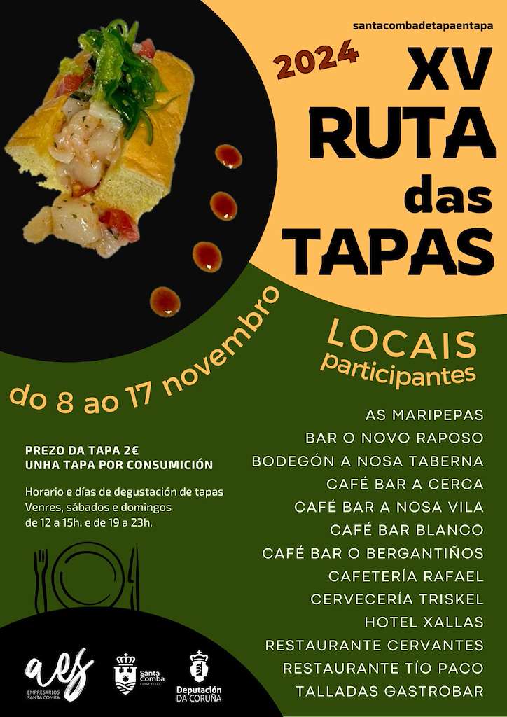 XV Ruta de Tapas en Santa Comba