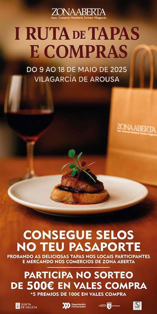 I Ruta de Tapas y Compras (2025) en Vilagarcía de Arousa